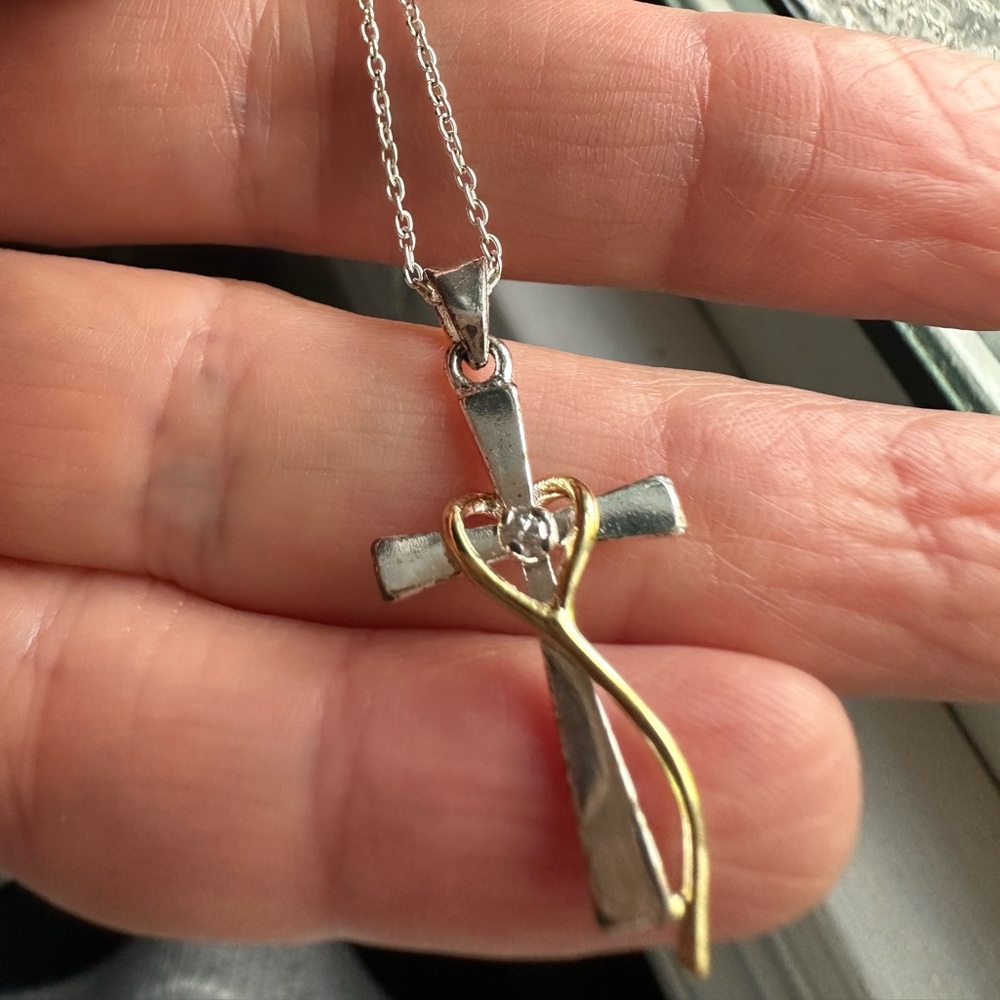 Sterling silver cross
